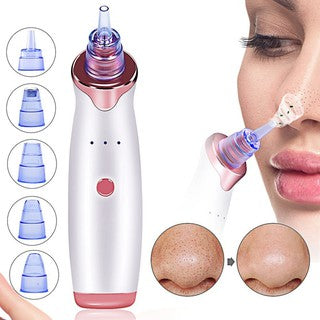 Vacuum suction machine removes blackheads 