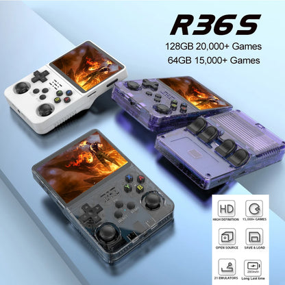 Retro RS Portable Gamer Console