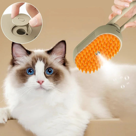 Pet steam brush.