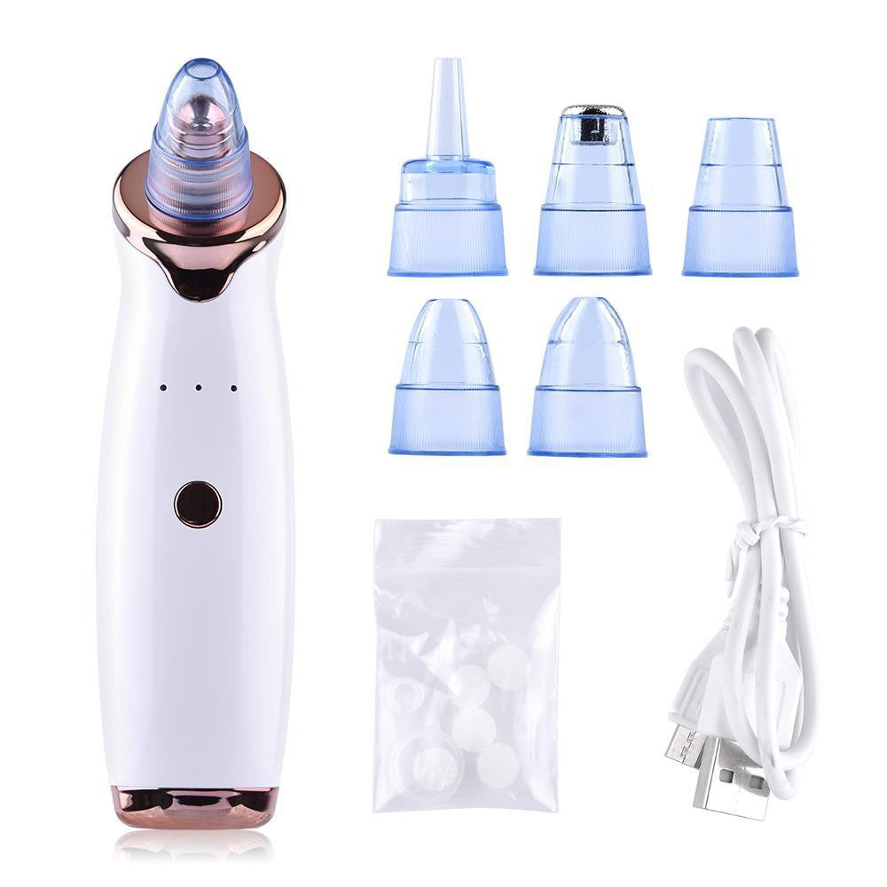 Vacuum suction machine removes blackheads 